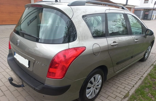 Peugeot 308 cena 19300 przebieg: 188000, rok produkcji 2012 z Warszawa małe 121